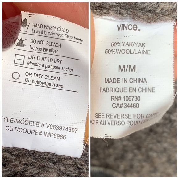 Vince knit open cardigan drape flowy open cozy comfy chic - Picture 8 of 12